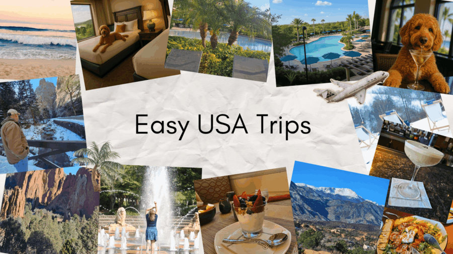 Trips Simple Destinations USA: - Easy USA Trips