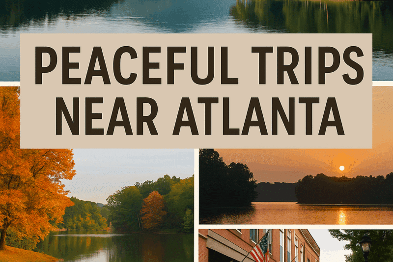 11 Peaceful getaways near Atlanta