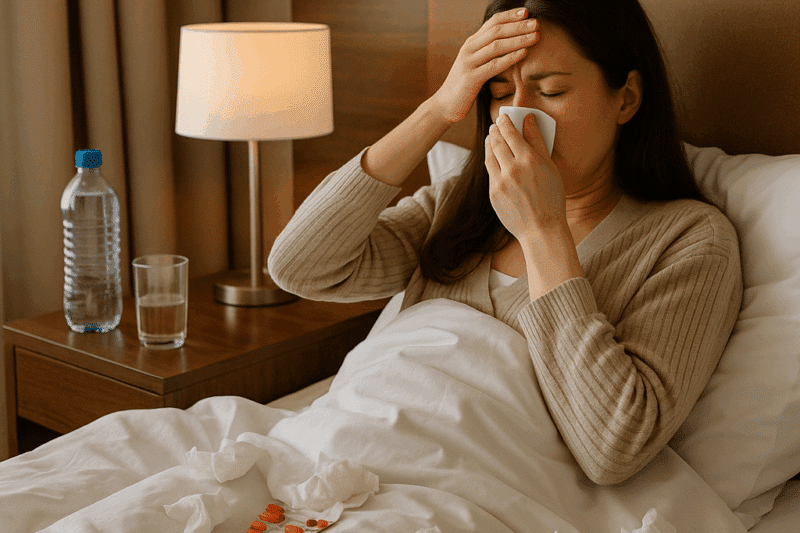 What to Do If You Get Sick on Vacation