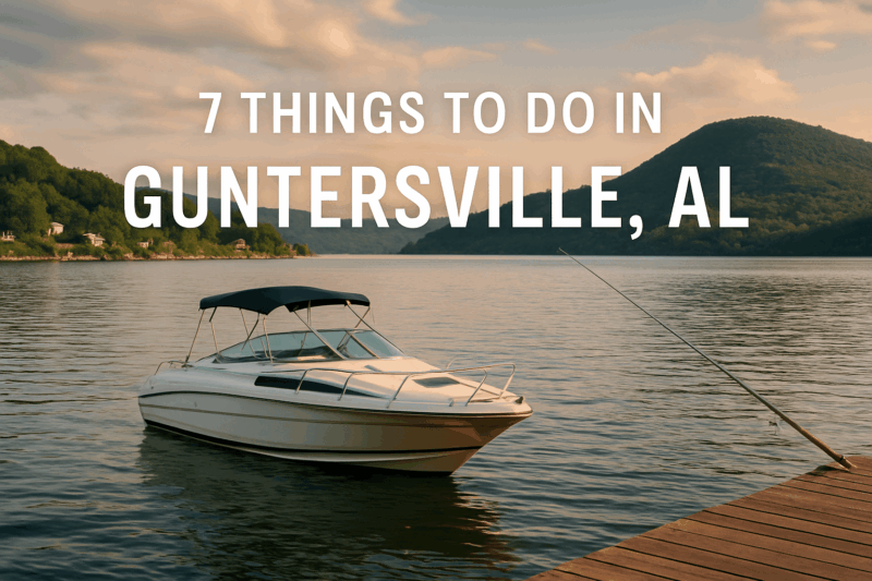 7 Fun Things to Do In Guntersville, AL Today